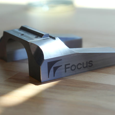 Focus Clamp - Set - Moving Jaw, Fixed Jaw, Base, Stop